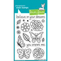Lawn Fawn Stamps Flutter By LF383 