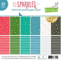 Lawn Fawn - Paper - All The Sparkles - Petite Paper Pack - LF3840