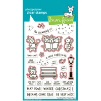 Lawn Fawn - Caroling Mice - Stamp and Die Bundle