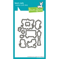 Lawn Fawn - Lawn Cuts - Caroling Mice - LF3894