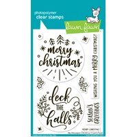 Lawn Fawn - Stamps - Big Messages: Christmas - LF3902