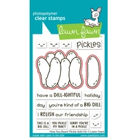 Lawn Fawn - How You Bean? Pickle Add-On - Stamp and Die Bundle