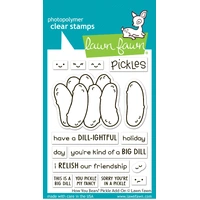 Lawn Fawn - Stamps - How You Bean? Pickle Add-On - LF3907