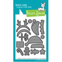 Lawn Fawn - Lawn Cuts - Build-A-Critter Christmas Accessories Dies - LF3913