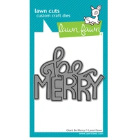Lawn Fawn - Lawn Cuts - Giant Be Merry Die - LF3919