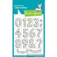 Lawn Fawn Stamps Quinn's 123s LF392 