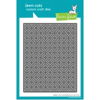Lawn Fawn - Lawn Cuts - Quilted Diamond Background Die - LF3920