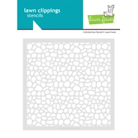 Lawn Lawn - Lawn Clippings - Cobblestone Stencil - LF3921