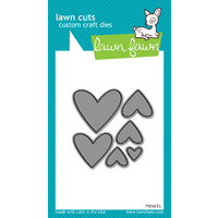 Lawn Fawn Cuts Heart Dies LF492 