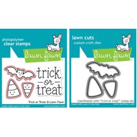 Lawn Fawn Trick or Treat Stamp+Die Bundle