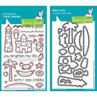 Lawn Fawn Life Is Good Stamp+Die Bundle