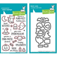 Lawn Fawn Spooktacular Stamp+Die Bundle