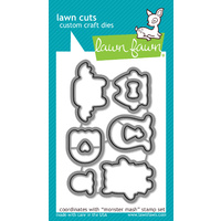Lawn Fawn Cuts Monster Mash Dies LF701 