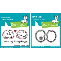 Lawn Fawn Hedgehugs Stamp+Die Bundle