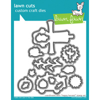 Lawn Fawn Cuts Happy Harvest Dies LF972 