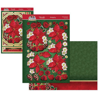 Hunkydory Crafts A Merry Christmas Deco-Large Set - Perfect Poinsettia
