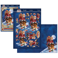 Hunkydory Crafts A Merry Christmas Deco-Large Set - Santa’s Here!