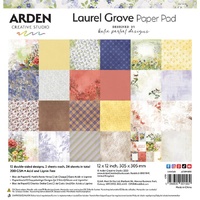 Arden Creative 12 x 12 Paper Pad - Laurel Grove