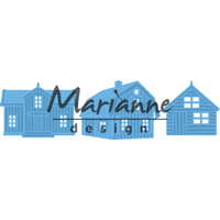 Marianne Design Dies Creatables Die Scandinavian Houses 3pc LR0555