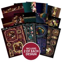 Hunkydory Crafts Midnight Botanica Mirri Magic Topper Collection
