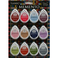 Memento Ink Pads Dew Drops Sorbet Scoops 12pc Set