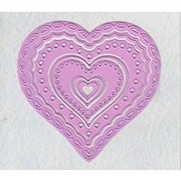 Nellie's Multi Frames Dies Heart 2 MFD043 