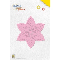 Nellie's Multi Frames Dies Poinsettia MFD046 