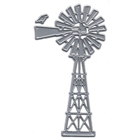 Australiana Dies Windmill and Bird