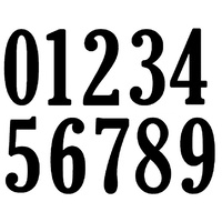 Scrap Dragon Dies Numbers Large 38mm