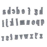 Scrap Dragon Dies Alphabet Lowercase 17mm