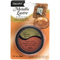 Deco Art Metallic Lustre Wax Finish 1oz Copper Kettle