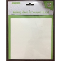 Nellie Snellen 6x6 Masking Sheets 10/pkg