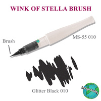 Zig Wink Of Stella Brush Glitter Marker Black 