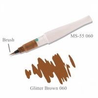 Zig Wink Of Stella Brush Glitter Marker Glitter Brown