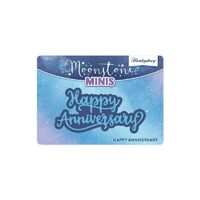 Hunkydory Moonstone Mini Dies Happy Anniversary