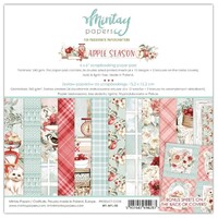 Mintay Papers 6x6 Papers 240gsm 24 Sheets Apple Season