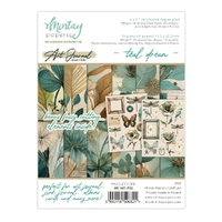 Mintay Papers 6x8 Paper Pack 240gsm 24 Sheets - Teal Dream - Art Journal Essentials 02
