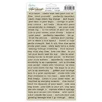 Mintay Papers Phrases (Biege) - Art Journal Essentials Stickers 02