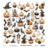 Mintay Basic Elements 12 x 12 Sheet 03 - Halloween Elements