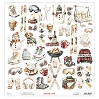 Mintay Basic Elements 12 x 12 Sheet 10 - Winter Time