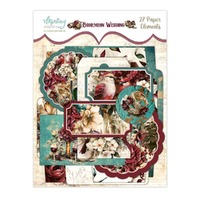 Mintay Papers Elements 27/Pkg Bohemian Wedding