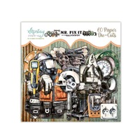 Mintay Papers Die Cuts 60/Pkg Mr. Fix It