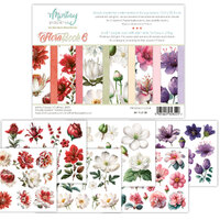 Mintay Papers 6x8 Booklets 240gsm 24 Sheets Flora Book 6