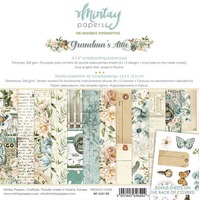 Mintay Papers 6x6 Papers 240gsm 24 Sheets Grandma’s Attic