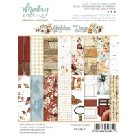 Mintay Papers 6x8 Add-on Paper Pack 240gsm 24 Sheets Golden Days