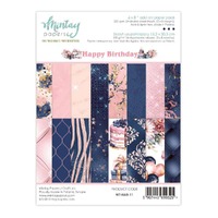 Mintay Papers 6x8 Add-on Paper Pack 240gsm 24 Sheets Happy Birthday