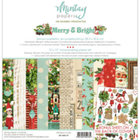 Mintay Papers 12x12 Papers 240gsm 12 Sheets Merry & Bright