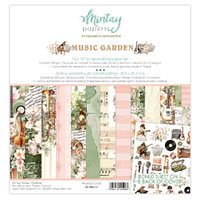 Mintay Papers 12x12 Papers 240gsm Music Garden