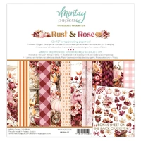 Mintay Papers 12x12 Papers 240gsm Rust & Rose