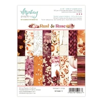 Mintay Papers 6x8 Add-on Paper Pack 240gsm 24 Sheets Rust & Rose